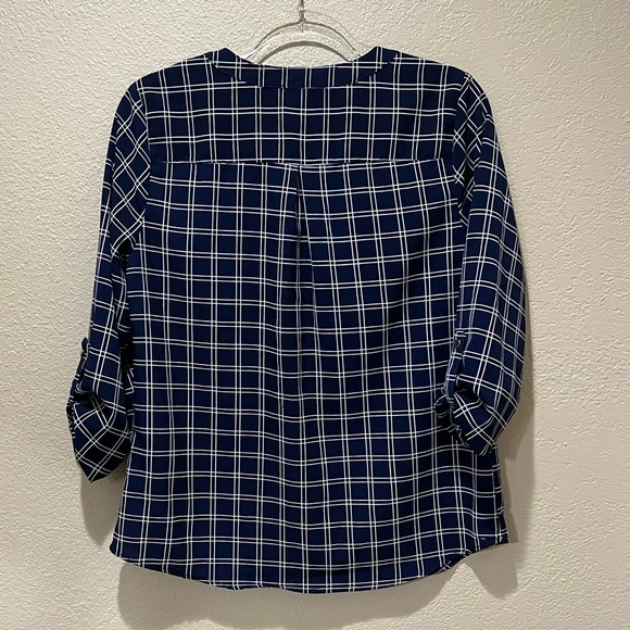 Notations Button down Blouse size M - Picture 5 of 6